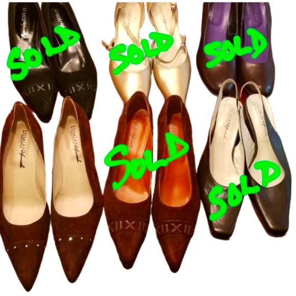 EC | Lumiani | Made in Italy | Brown Suede Style 2½" Heels | Size: 13 - Picture 11 of 16